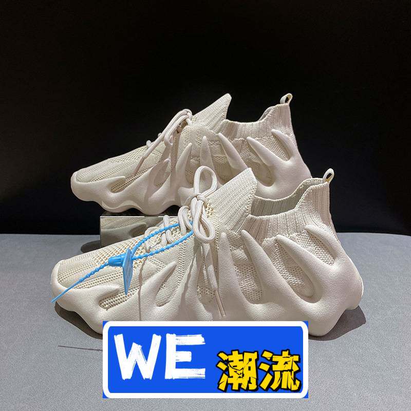 靖江雅望鞋业春季新款韩版学生透气运动鞋侣款袜子鞋女女跑步