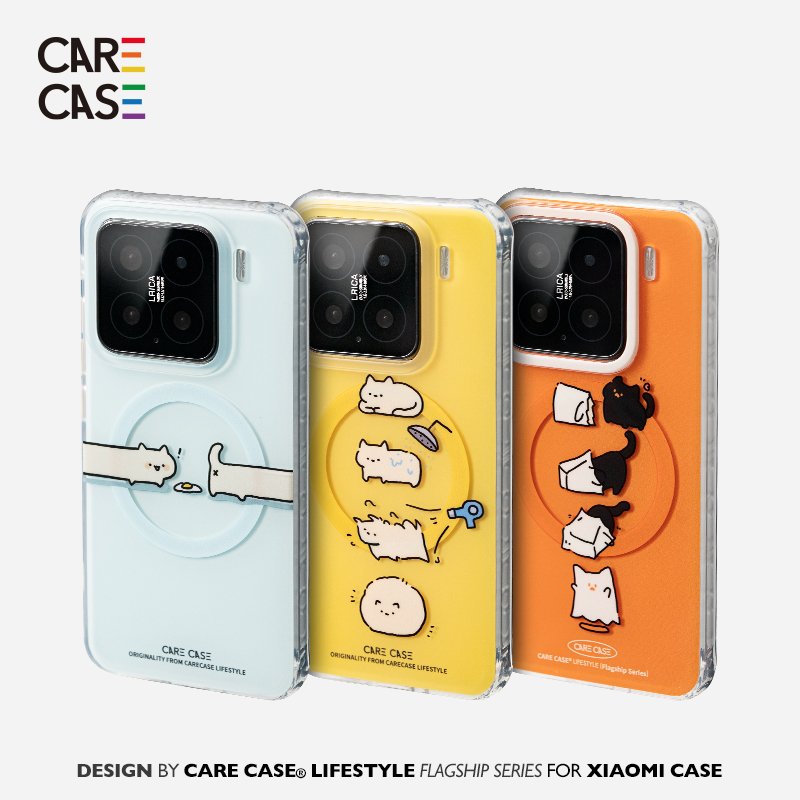 CARECASE猫咪系列小米磁吸手机壳
