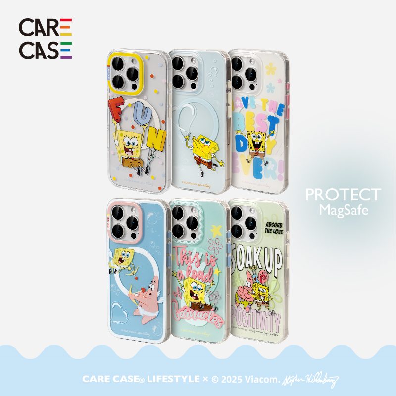 CARECASE｜海绵宝宝联名手机壳