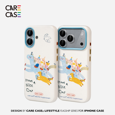 CARECASE快乐小马皮质刺绣磁吸壳