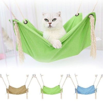 Cat Cage Hammock Pet Hanging Bed Sleeping Swing Chair