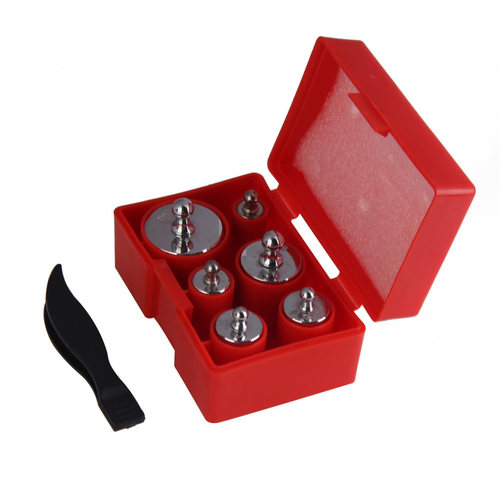 6Pcs 100g 50g 20g 10g 5g Grams Jewelry Weighing Scales Calib