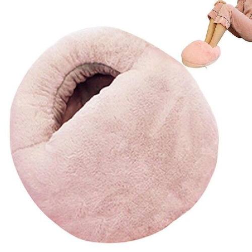 USB Foot Warmer Heating Pad Winter Office Heating Slippers