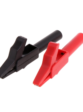 2 Pcs Full Protective Alligator Clips Crocodile Clamp For Mu