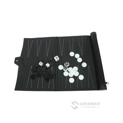 Leather Chessboard Backgammon P International Chess Set Boar