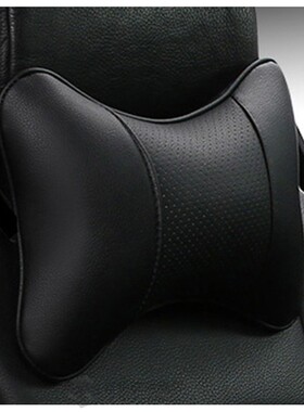 2019 brand new all artificial leather car neck pillows comfo