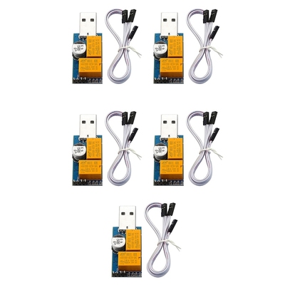 Hot 5PCS Double Relay USB Watchdog Card Unattended