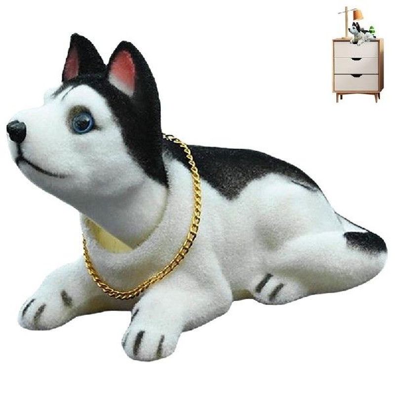 Dog Dashboard Decoration Cute Car Dash Puppy With Pile