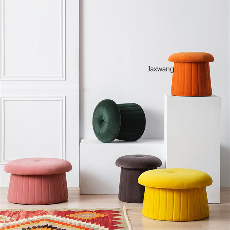 nordic sofa stools home furniture designer ottoman living