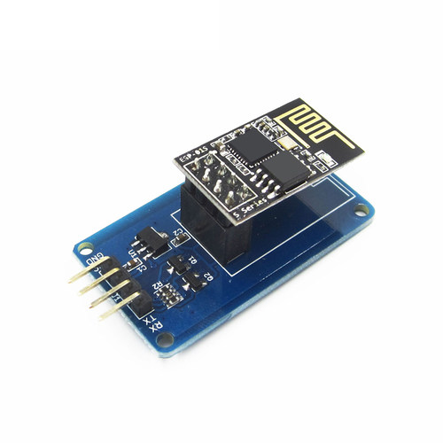 ESP-01S ESP8266 Serial Wi-Fi Module + ESP-01 Adapter for Ard