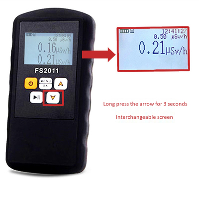 FS2011 Radiation Detector Geiger Counter Beta Gamma