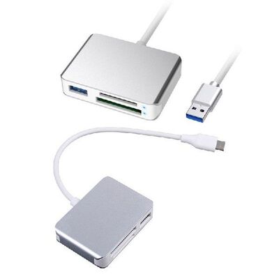 USB 3.0 Type C XQD Card Reader, SD(HC/XC)TF Card Reader
