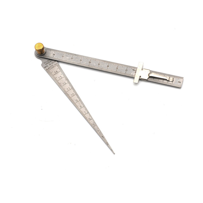 Taper Feeler Gauge Gage Depth Ruler Gap Hole Inspection  For
