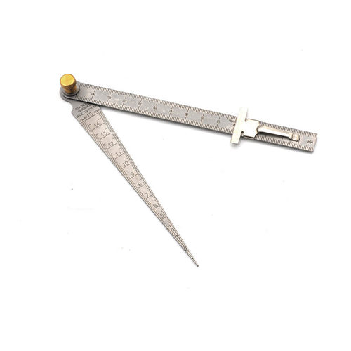 Taper Feeler Gauge Gage Depth Ruler Gap Hole Inspection  For