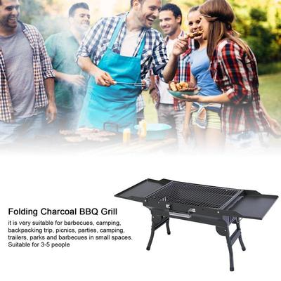 Portable BBQ Grill Folding Charcoal Grill Outdoor Stainless