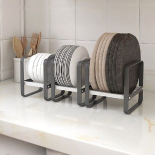 Kitchen Organizer Cabinet Plates Dishes Drying Rack Holder