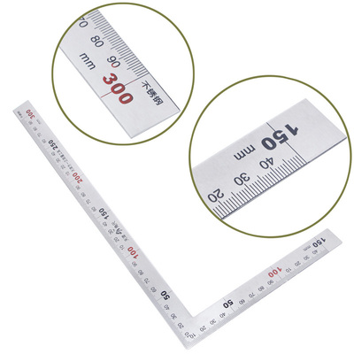 15x30cm 90 Degree Angle Metric Try Mitre Square Ruler Scale