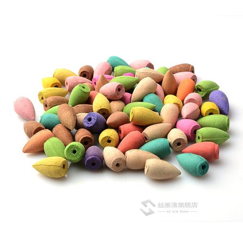 Colorful Fragrance Scent Tower Incense Floral Incense Cone W