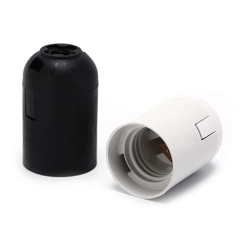 10pcs E27 Light Bulb Lamp Holder Base Pendant Screw Cap Sock
