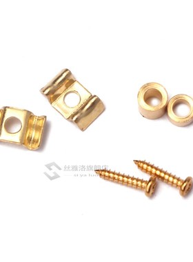 1 set 3 colors Electric Guitar St Retainer Metal String Tree