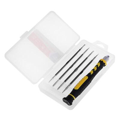 5 in 1 Torx Screwdrivers Set with Slotted and Phillips Bits