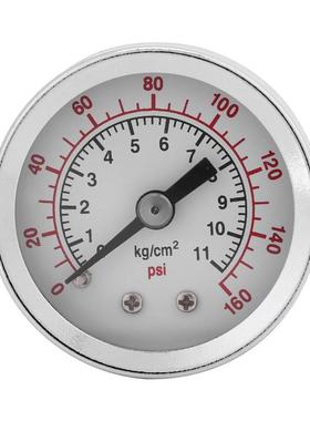 0-160PSI 1/8NPT Pressure Gauge Manometer Water Oil Pressure