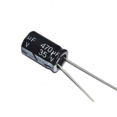 20pcs 470UF 35V Electrolytic Capacitors 10X17mm 470UF/35V