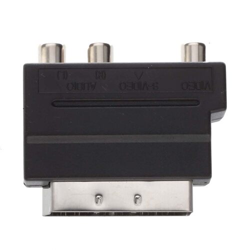 Skirt Black, Composite 3 RCA S Video Converter Adapter