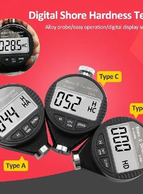0-100 HA HD HC Digital Shore Durometer Sclerometer Rubber
