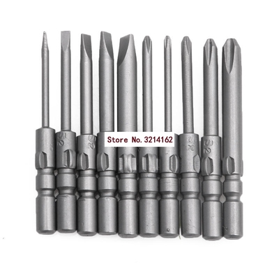 10Pcs 40mm Screwdriver Bits for DC Powered Electric Screwdri