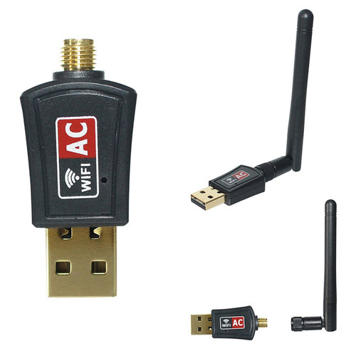 600Mbps Band USB wifi Dongle Adapter 2.4 or 5GHz with 802.11