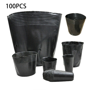 100pcs Plastic Planter Pot Home Garden Greenhouse Plant