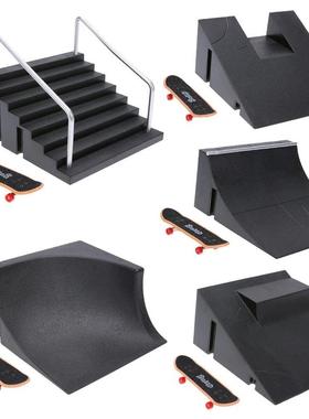 Training Games Finger Skating Board With Ramp Parts Track To