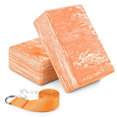 2pcs Yoga Block Cork Wood Yoga Brick Soft High Density Yoga