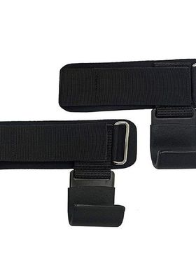 2 PCS Weight Lifting Hook Training Fitness Gym Grips Straps