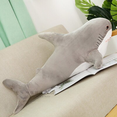 15-140cm Giant Shark Plush Toy Soft Stuffed Speelgoed Animal