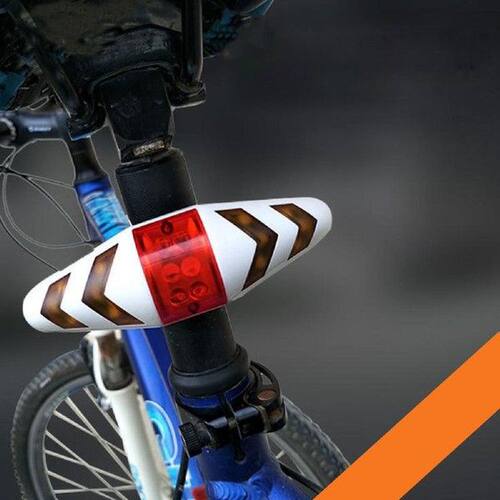 Bike Tail Light with Turn Signals Taillight Red Rear Light