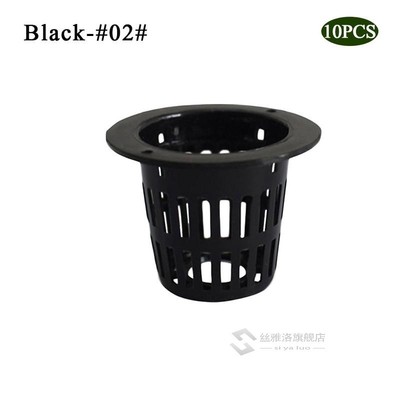 10pcs 3 Inch Mesh Pot Net  Basket Hydroponic System Garden P