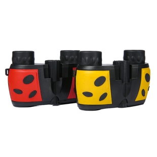 2 colors Kids Telescope Ladybug Plastic Children Binoculars