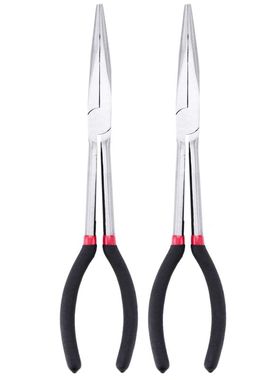 11 inch lengthened pliers needle nose pliers bent nose plier
