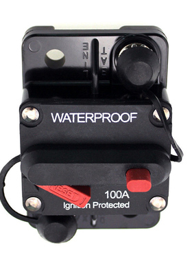 100 Amp Circuit Breaker Marine Rated Power with Manual Reset