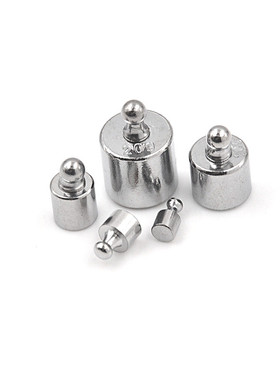 5pcs Precision Calibration Set Chrome Plating Scale Weights