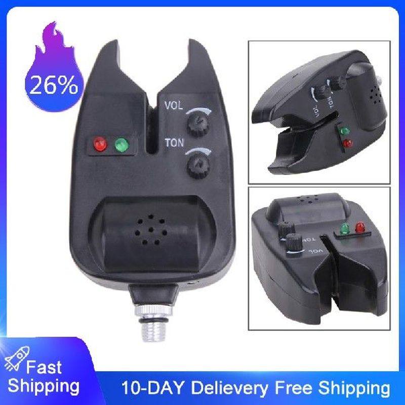1 piece adjustable carp fishing bite alarm with volume tone
