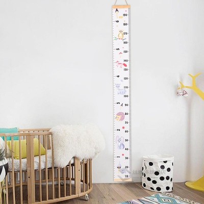 Newborn Baby Play Mat  Kids Growth Chart Height Measure Rule