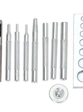 1Leather Tool Leather Hole Punches Snap Fastener Installatio
