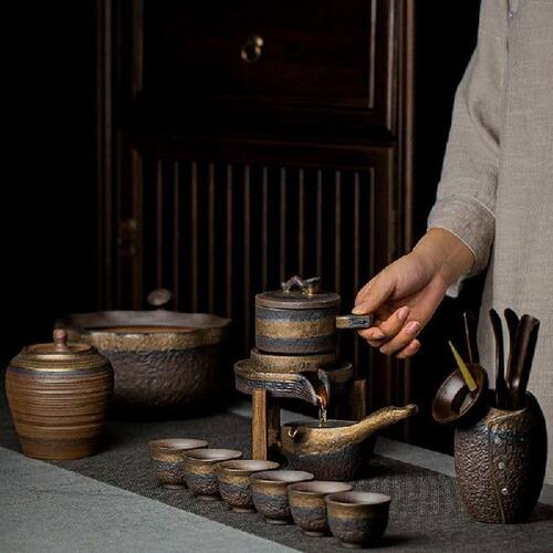 japanese ceramic teapot with 6 cups a tea set chinese