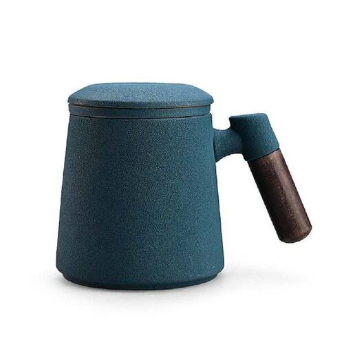 Integrated Filter Mug Tea Cup Handmade Anti-scalding Pear Wo