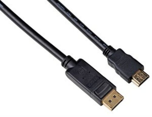 Male DisplayPort DP to HDMI Male 1080p Video pc computer Cab