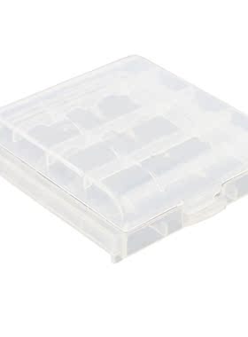 Pack of 9 PCS AA / AAA Storage Hard Case Box-Clear