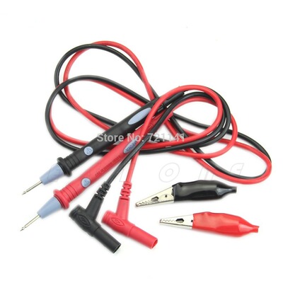 20A 1000V Clamp Meter Multimeter Probe Test Lead + Alligator